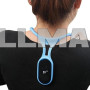 Умный корректор осанки с вибрацией Posture training device USB Черный